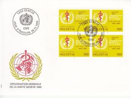 SBK D Vl 41 im 4er-Block FDC