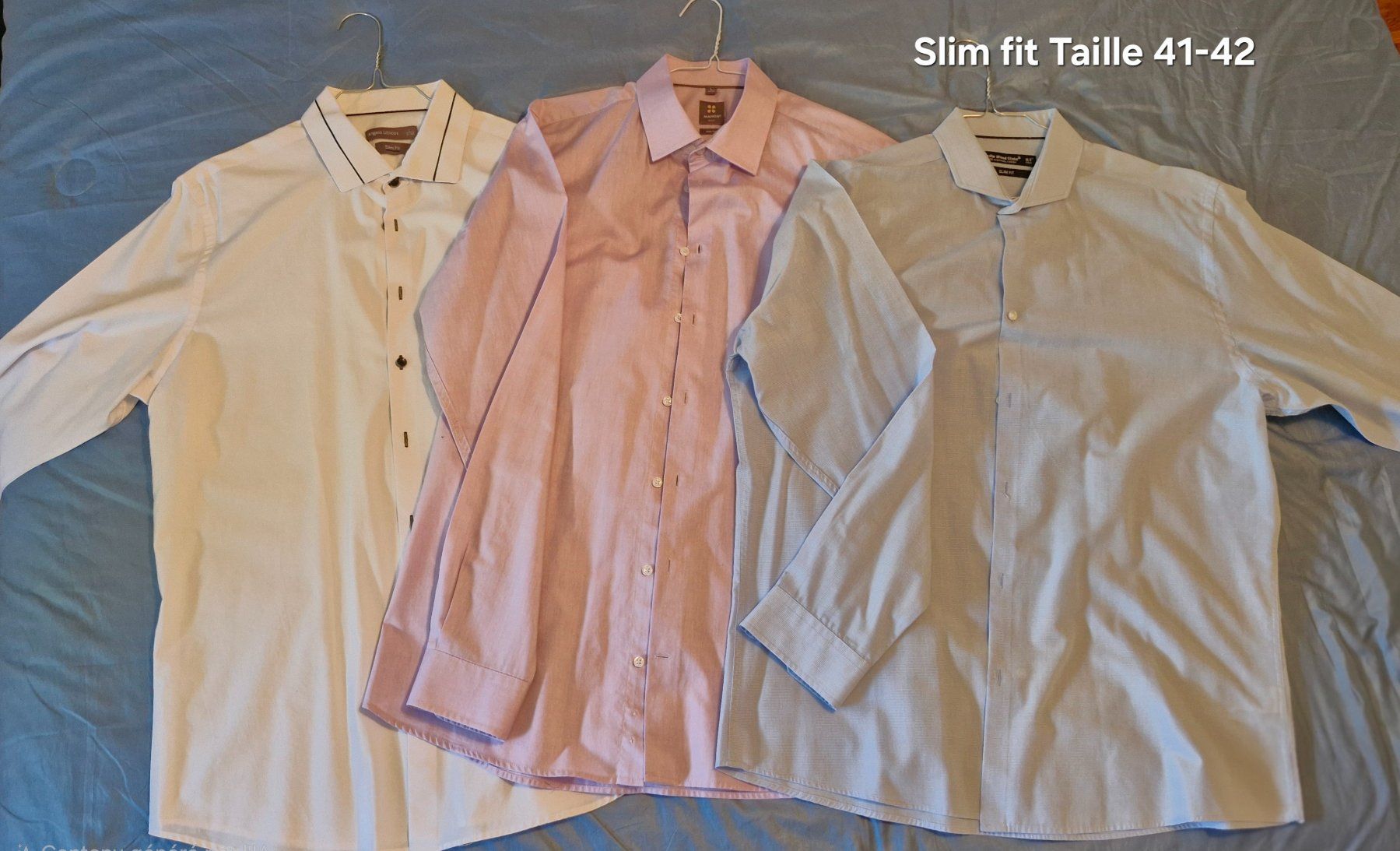 Hemden: Lot de 3 Chemises – Gebraucht aus Lausanne von leu_6fsy