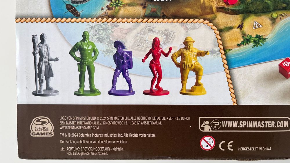 Jumanji Stampede 3D-Spiel Action Abenteuer von Spinmaster 6