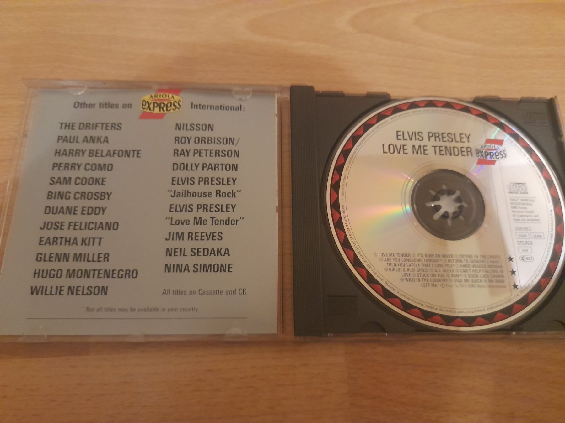 CD: CD Elvis Presley - Love Me Tender – Usato da Lustmühle venduto da chevi03 1