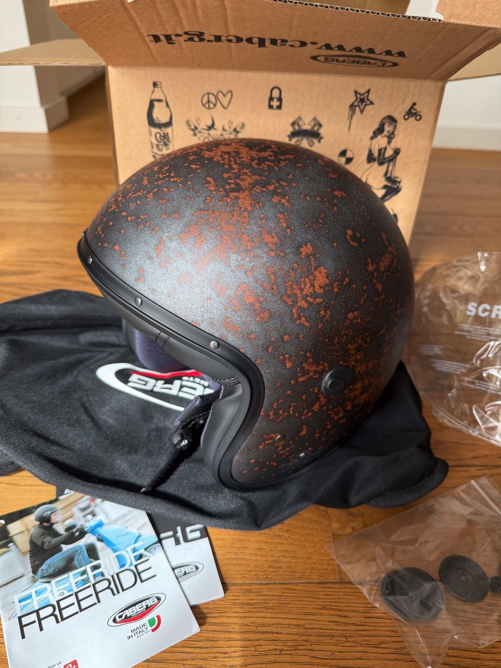 Caschi & visiere: Jethelm Caberg Jet Freeride Rusty – Nuovo e nell'imballaggio originale da Küsnacht ZH venduto da paulrl 1