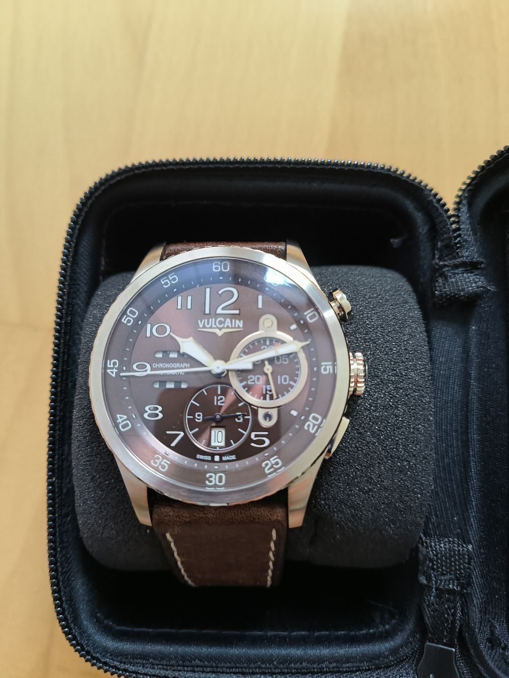Vulcain Montres: Vulcain Aviator Chrono 44 mm – Neuf (Voir description) à Emmenbrücke par Ddantonio 2