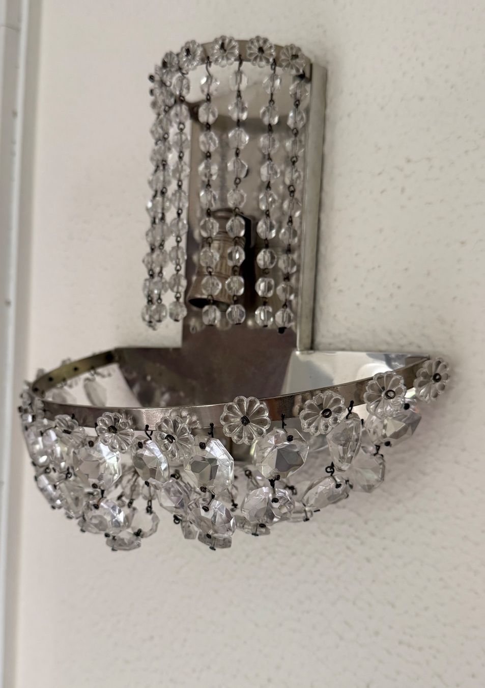 Lampes: Wandlampe Glasperlen Kristalloptik, Metall – D'occasion à Wohlen AG par homecollectivech 3