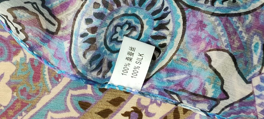 TIESOME 2er Set Damen Kopftücher - Satin Seidenschals 89,5x89,5cm In Kamel & Braun