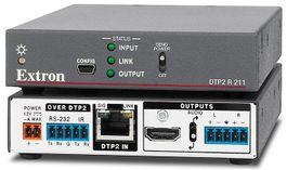 DTP2 R 211 - 4K/60 HDMI Empfänger mit Audio De- Embedding