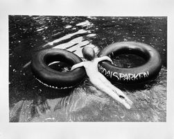VINTAGE Cina (Catharina) Gotby, Rettungsring, Stockholm,1991