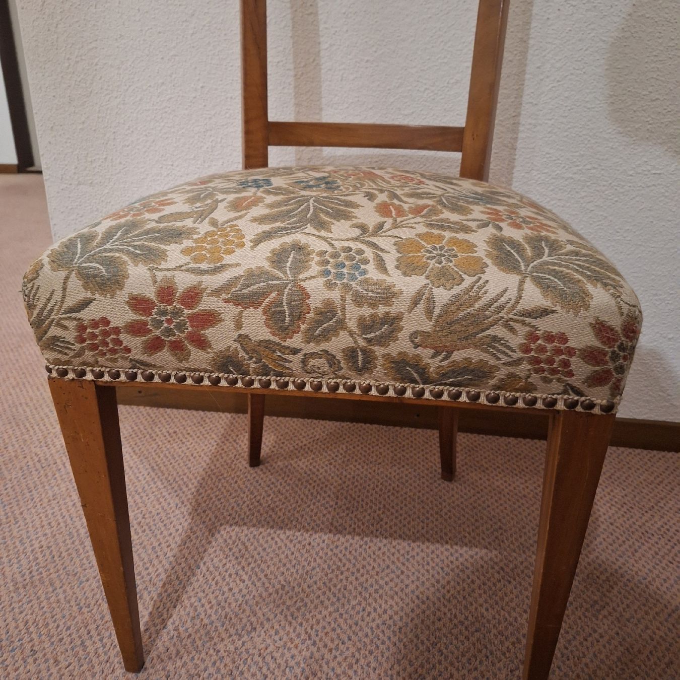 Stühle: Schöner, nostalgische Stuhl,  Holzlehne – Gebraucht aus Winterthur von Goldpipau 8