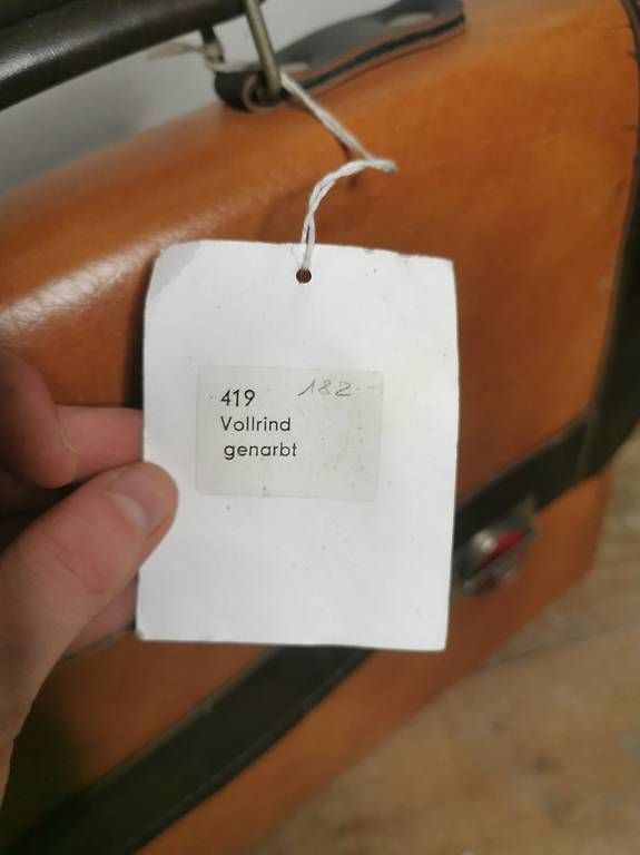 Valigie & Borse: Antike Ledertasche / Schultasche / Aktentasche  – Usato da Winterthur venduto da Cyi_paint 3