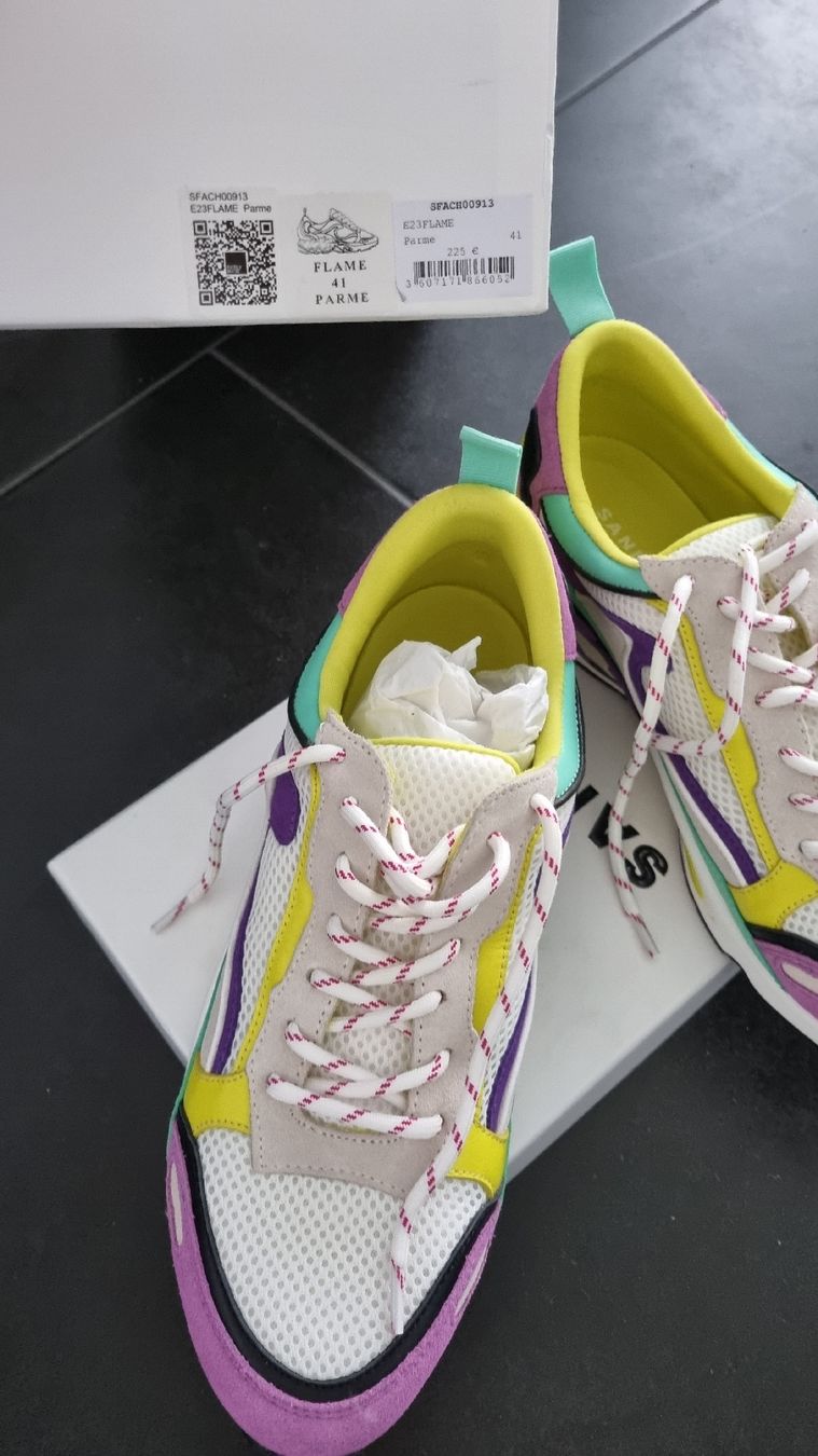 Sandro Scarpe da donna: sneaker "Flame" von Sandro neu 41 bunt – Nuovo e nell'imballaggio originale da Bad Zurzach venduto da Mfritzli 3