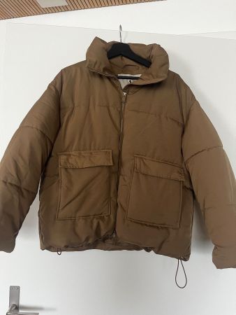 Damen Steppjacke braun/oliv Grösse 36