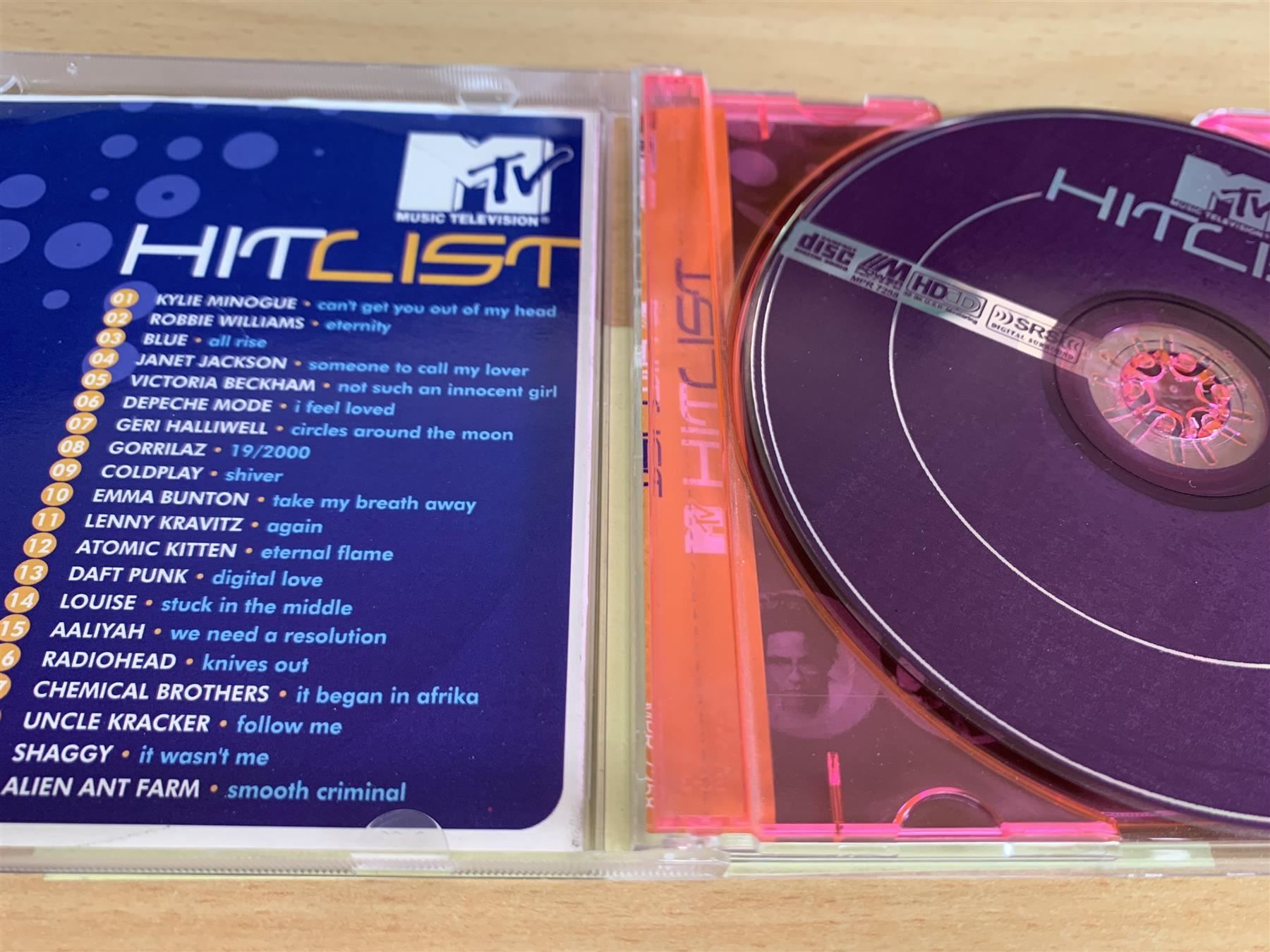 CD: Various – MTV Hitlist – Usato da Rikon im Tösstal venduto da Alpenmutz 2