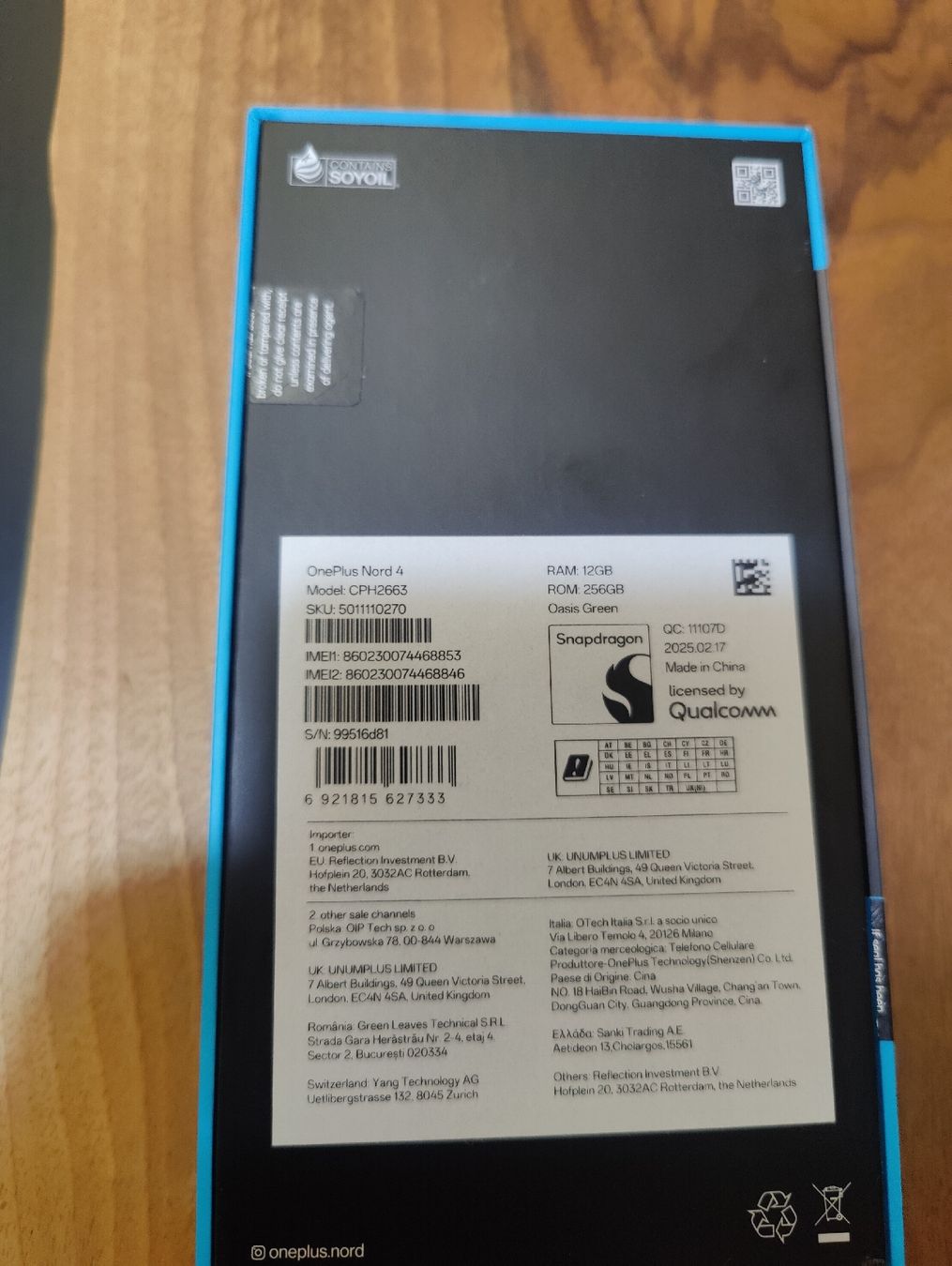 OnePlus Handys / Smartphones: Oneplus nord 4 256GB  – Neu (gemäss Beschreibung) aus Thun von Eric10015 2