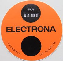 Sticker Batterie Electrona