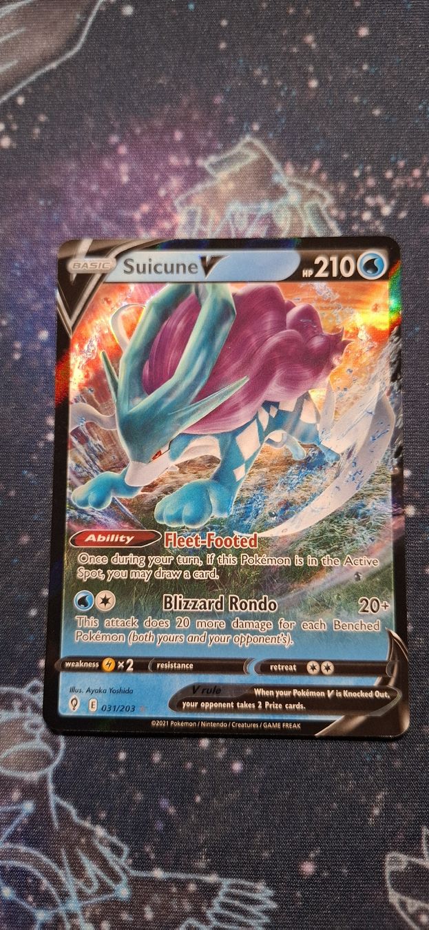 Pokémon Carte collezionabili: Suicune V Evolving Skies - 031/203 ENG – Nuovo (secondo la descrizione) da Petit-Lancy venduto da Kara_TCG 1
