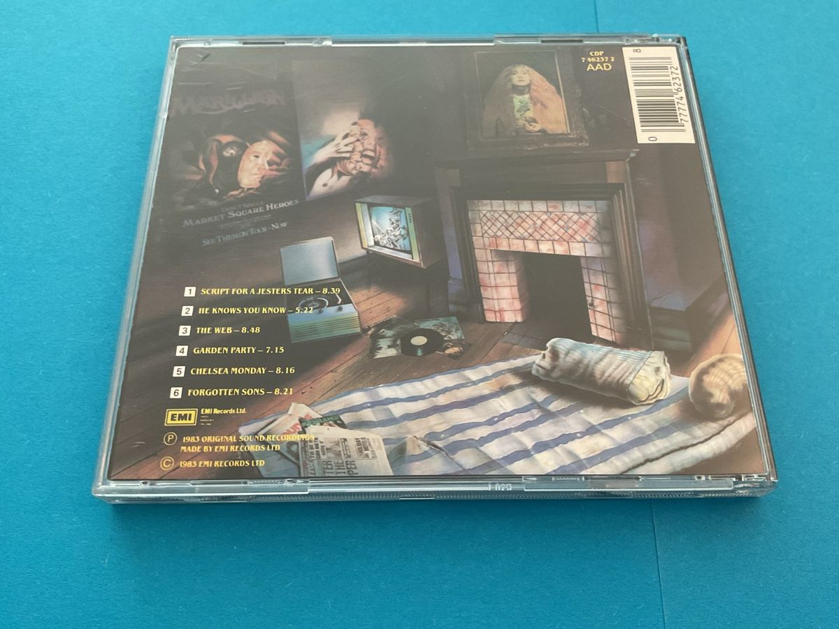 CD: Marillion Script for a Jester's Tear CD 1987 UK – Usato da Steinach venduto da Quarkie 2