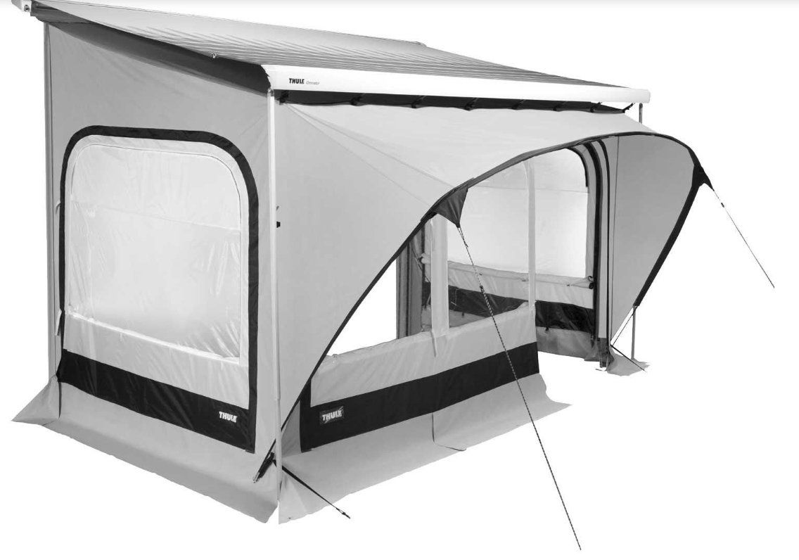 Thule Verande & Tende da sole: Thule QuickFit Markisenzelt - neuwertig – Usato da Murten venduto da adrianat74
