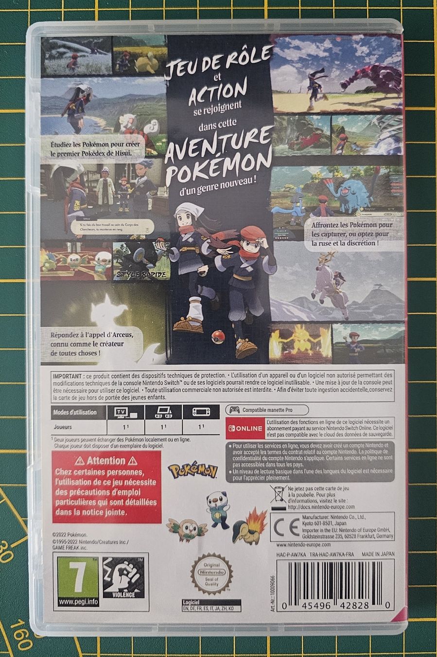 Pokémon Spiele: jeu pokemon legendes arceus switch FR complet  – Gebraucht aus Genève von FlamminGorilla 1