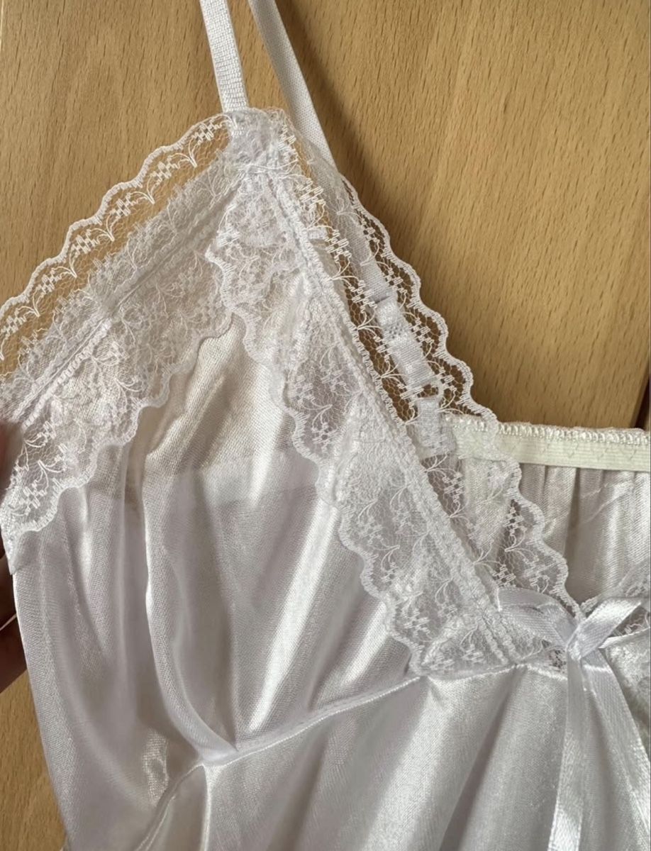 Negligees & Pigiami: Sexy Pyjama White – Nuovo (secondo la descrizione) da Luzern venduto da claiudiu 1