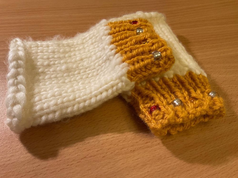 Climple Knopfabdeckungen - Kamelienblume Mit Perlen Gold