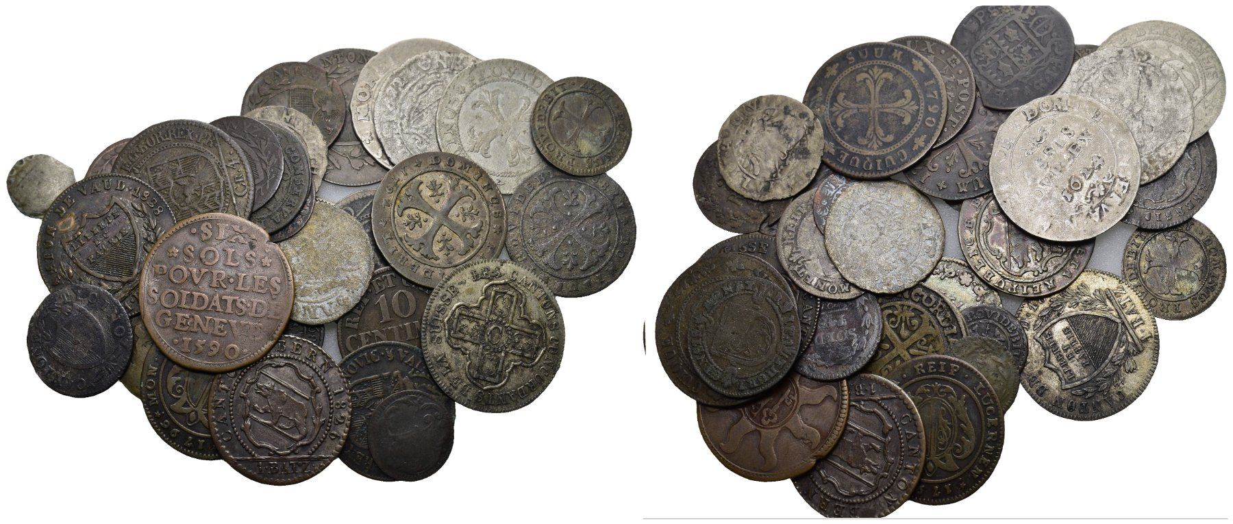 Alle Münzen: Kantonamünzen Lot – Gebraucht aus Bern von numismatictops