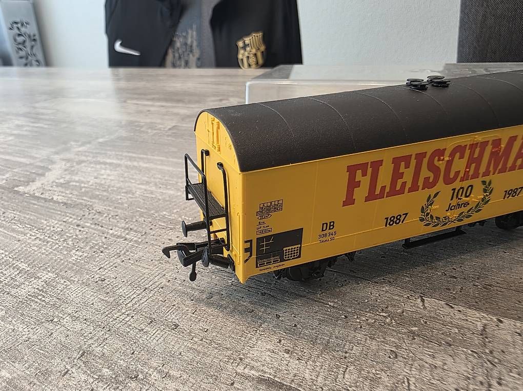 Fleischmann Modellini di ferrovie: Fleischmann H0 5320 DB Kühlwagen – Usato da Oberweningen venduto da Kneubuehl-anatol 3