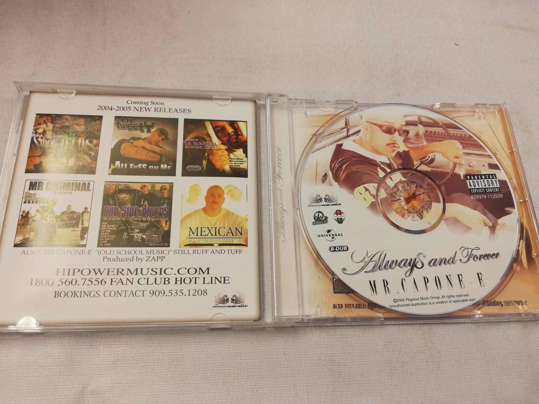 CD: MR CAPONEE-E - ALWAYS AND FOREVER – Usato da Bern venduto da Vinylsound.ch 2