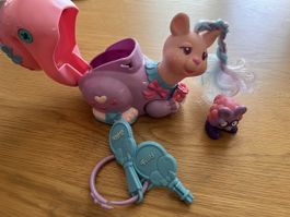 Jouet vintage ‘Keypers’ écureuil ‘Frilly Squirrel’ 80s
