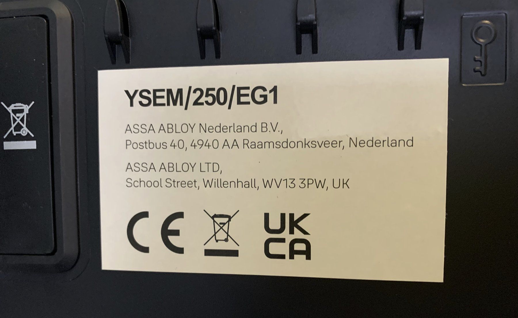 Casseforti: Yale YSEM/250/EG1 – Usato da Genève venduto da Ananas03 2