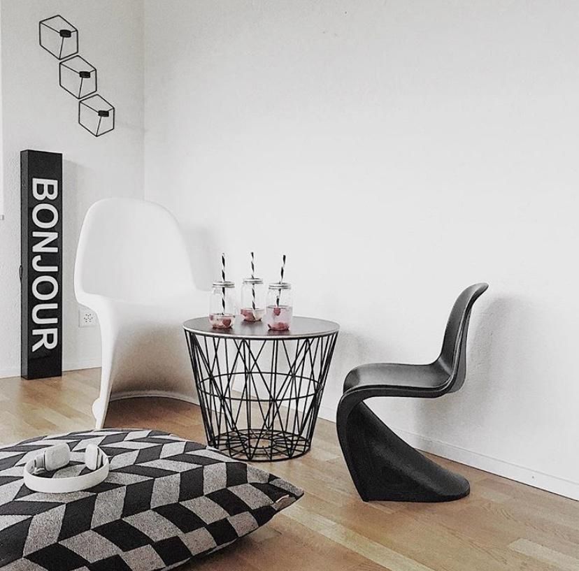 Ferm living Tavoli: Wire basket Medium inkl. Platte von ferm Living – Usato da Malters venduto da nic_vpz5 2