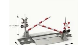 AEBrick Eisenbahn Übergang Neu in OVP