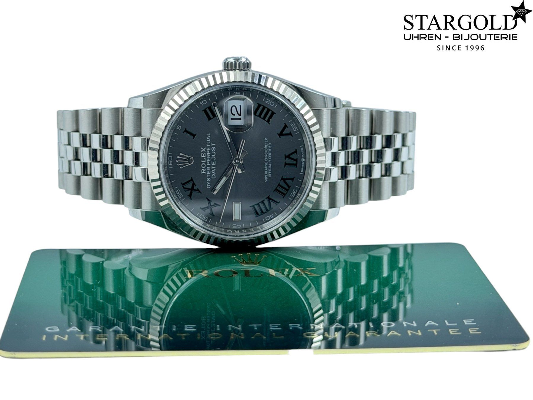 Rolex Uhren: Rolex Datejust 36 Wimbledon - 126234 – Gebraucht aus Zürich von Stargold-Uhren 8
