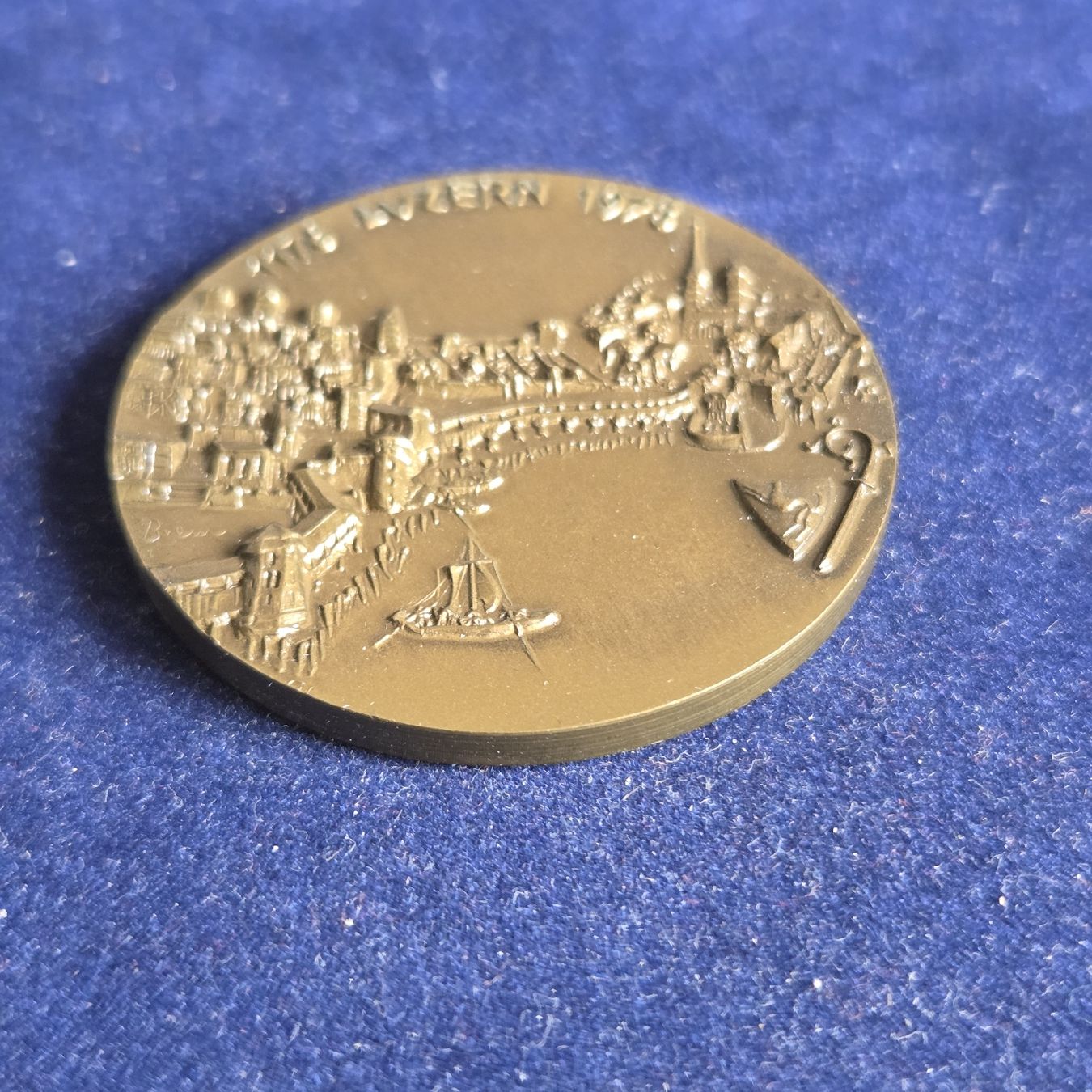 Medaillen: Medaille R. Brem  Luzern 1978 – Gebraucht aus Stans von Ducati16 1