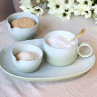 Tasse «Valence» aus Porzellan, Höhe 7,5 cm