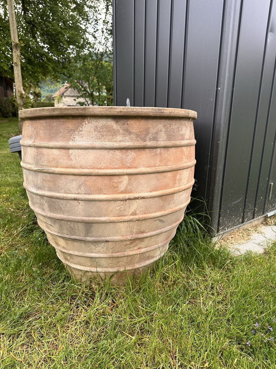 Pentole: Grosser Topf/Blumentopf, Terrakotta – Usato da Dulliken venduto da Ohara01 2