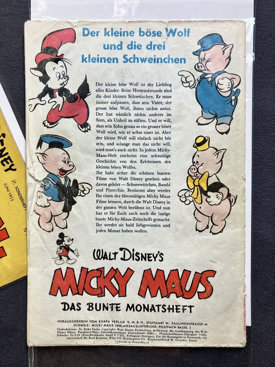 Fumetti: Micky Maus 1951 – Usato da Andwil SG venduto da Kaltbrunner 1