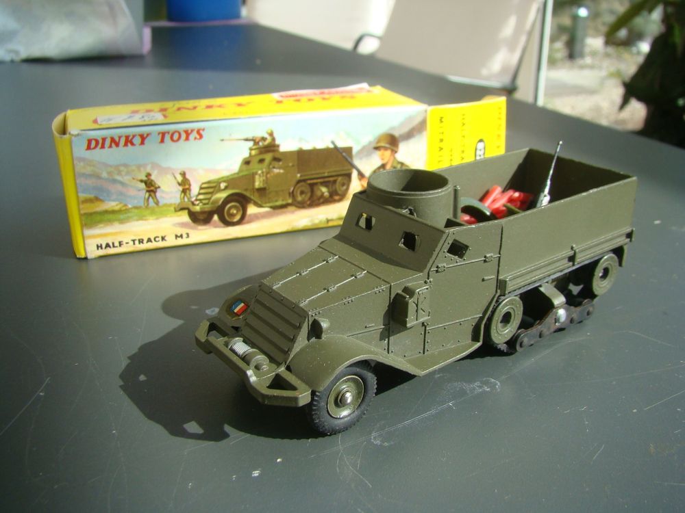 Half Track M 3 Militaire Dinky Toys Réf 822