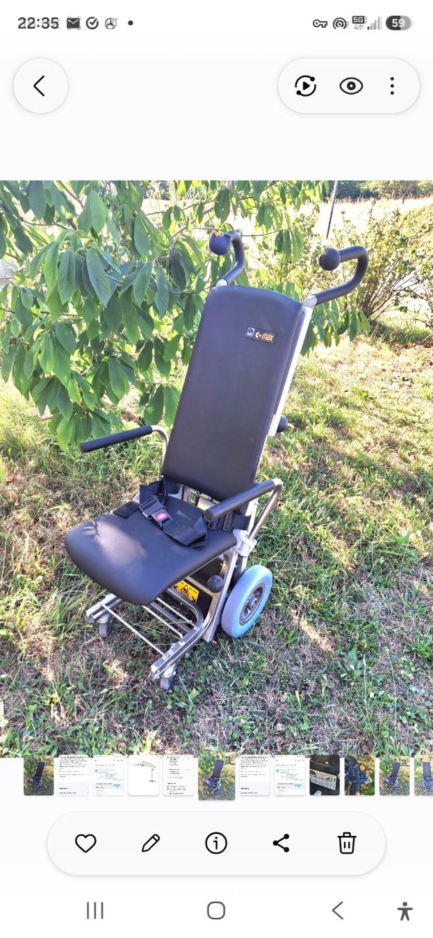 Chaises roulantes: Treppensteiger Alber c-max U1 – D'occasion à Aadorf par Greg19 2