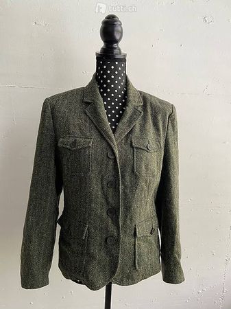 Hochwertiger Blazer aus Schurwolle und Seidenmix