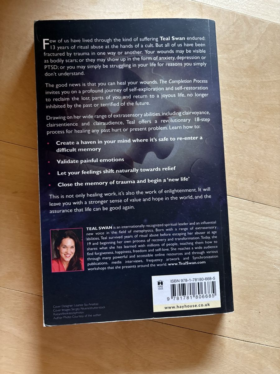 Bücher: Teal Swan: The Completion Process – Neu (gemäss Beschreibung) aus Stels von Christin33 2