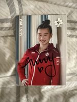 Autogrammkarte Anny Wu mit Unterschrift guter Zustand