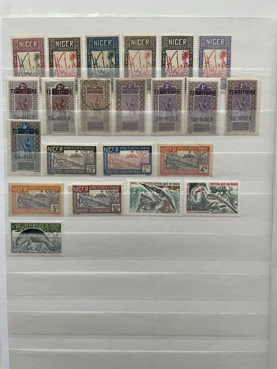 Alle Briefmarken: Briefmarken aus Haut-Volta/Senegal/Niger/Niger – Gebraucht aus Meierskappel von Hala03 1