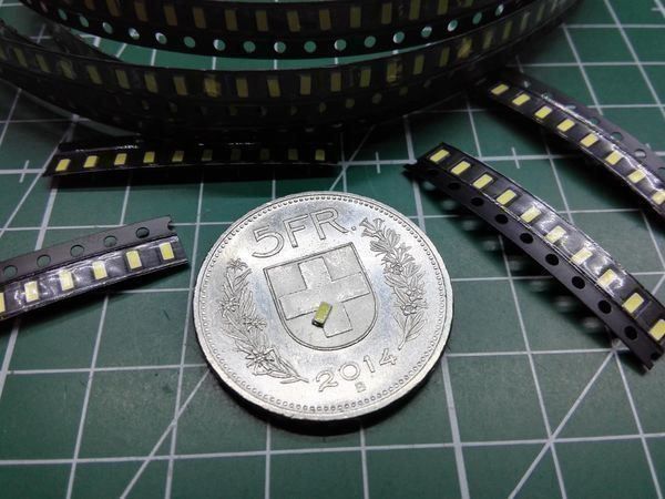 Componenti elettronici: LED SMD 3014, 10 Stk., kaltweiss – Nuovo (secondo la descrizione) da Luzern venduto da Salefactory 1