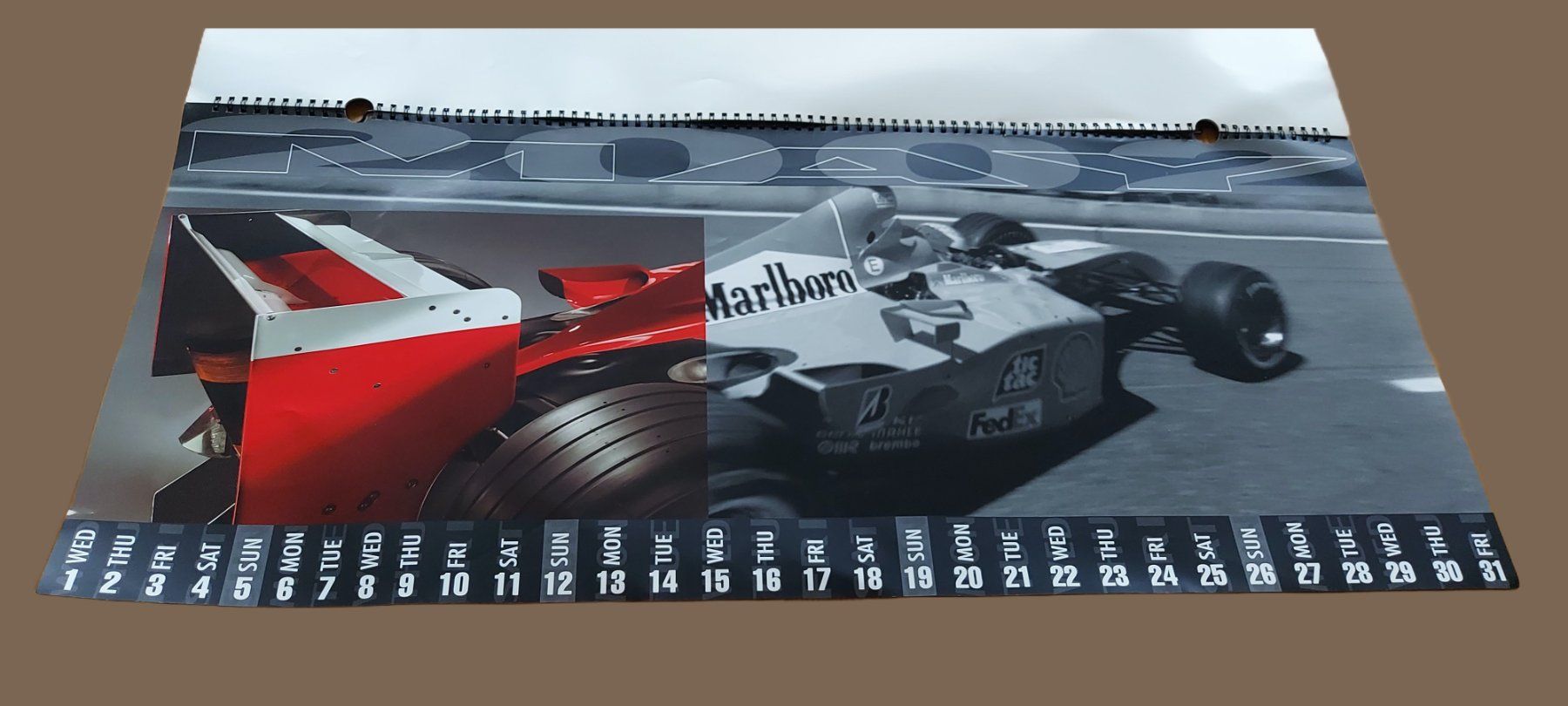 Ferrari Kalender: Calendrier Kalender Ferrari 2002 Francesco Carboncini – Gebraucht aus Matran von Swiss_Stuff_Store 5