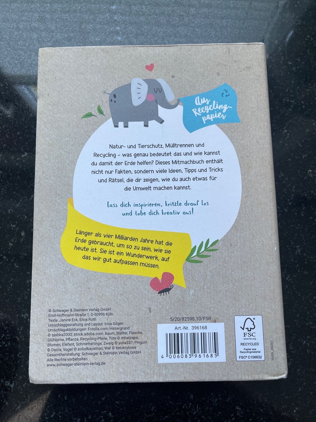 Libri: Mitmachbuch! Liebe Deine Erde – Usato da Samstagern venduto da Katinka8 1