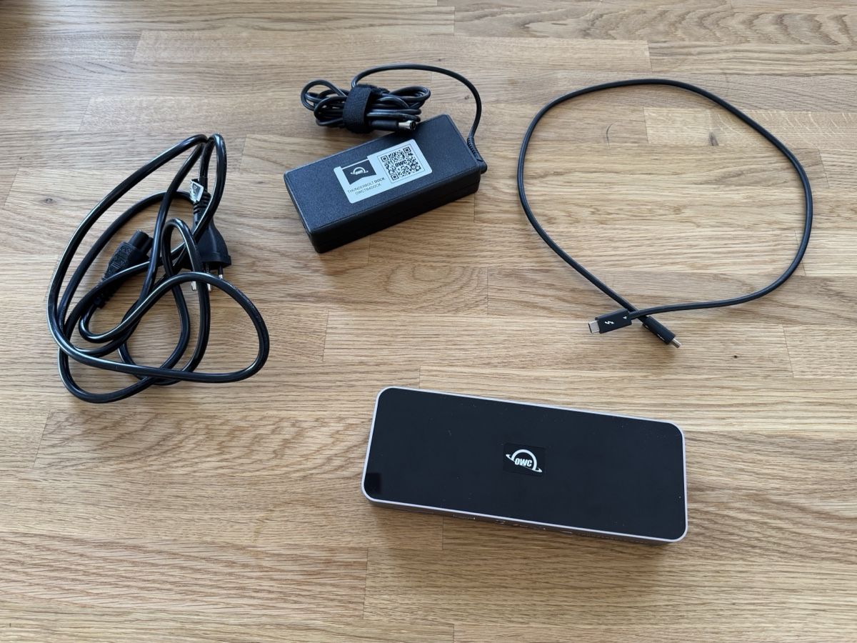 OWC Docking station: OWC Thunderbolt 4 Docking Station inkl. Netzteil und Kabel – D'occasion à Burgdorf par apfelbiss1