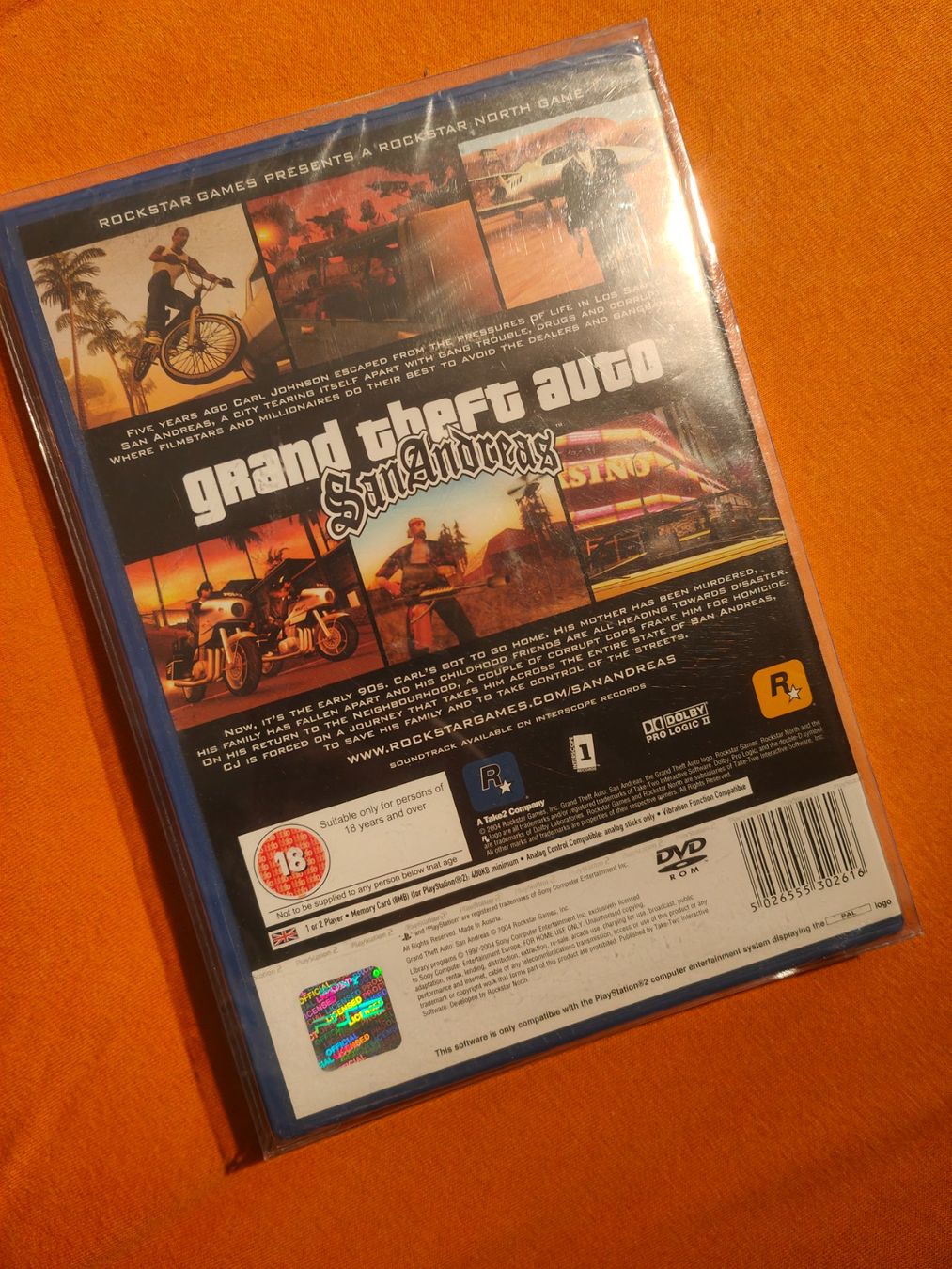 Sony Spiele: SEALED GTA San Andreas PS2 – Neu und originalverpackt aus Dietikon von Migi_97D 2