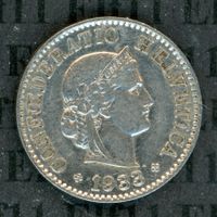 CHF___0.05 1933 vz-unz 5 Rappen