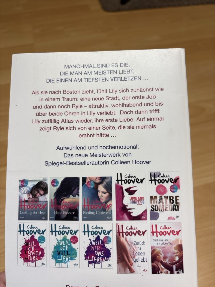 Libri: Nur noch ein einziges Mal Buch von Colleen Hoover – Usato da Wynau venduto da Nemoooo 1