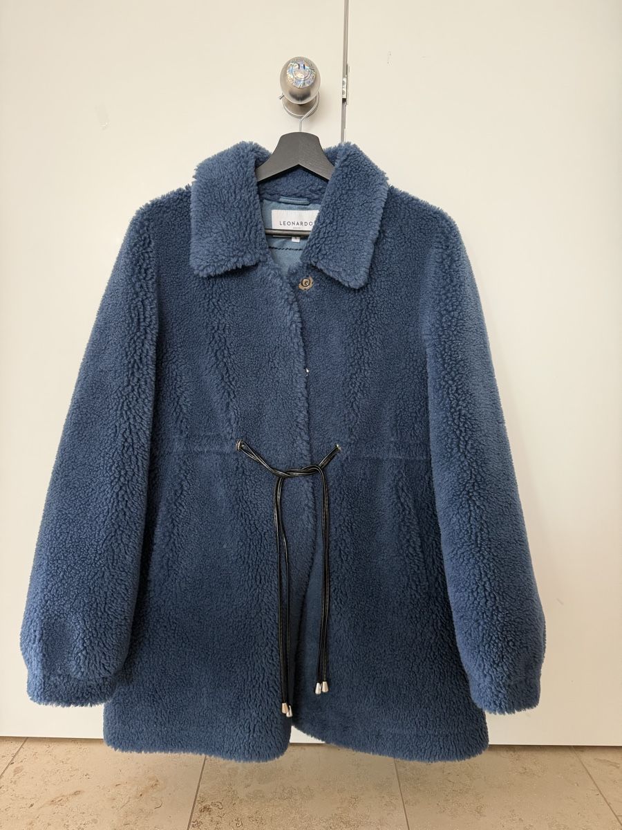Jacken: Leonardo Teddy Coat Blue Size S – Neu (gemäss Beschreibung) aus Zürich von gol_mr9t