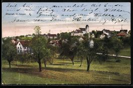 Oberwil /Aargau, Ortsansicht aus der Vog